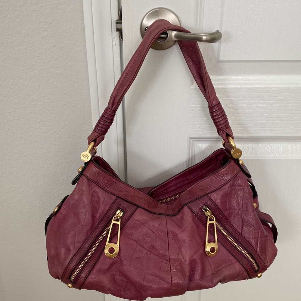 Makowsky Hobo Purse, soft leather, gently used 15” x 8”.